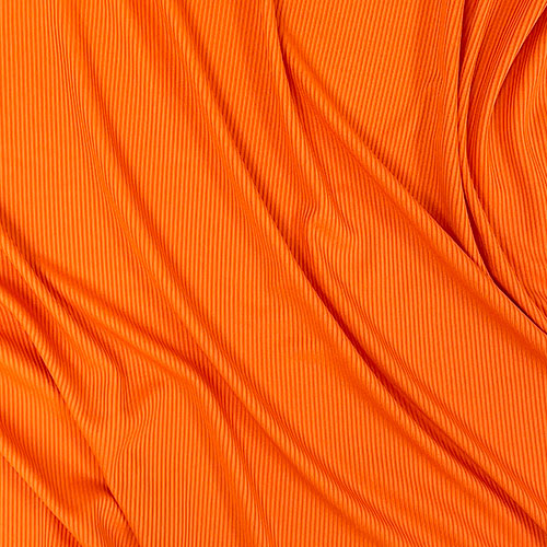 Viscose Elastane Jersey Blend Orange Fabric