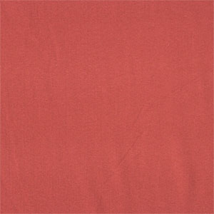 Deep Coral Cotton Spandex Rib Knit Fabric - Girl Charlee