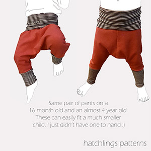 Thread Faction Pirate Pants Sewing Pattern - Girl Charlee