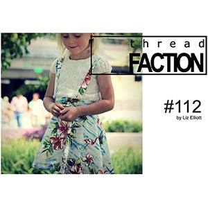 Thread Faction Grow With Me Suspender Skirt Sewing Pattern - Girl