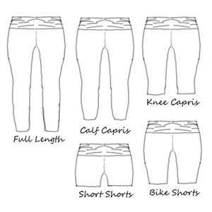 womens patterned bike shorts