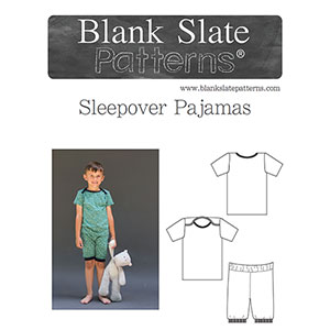 Blank Slate Patterns Sleepover Pajamas Sewing Pattern - Girl Charlee